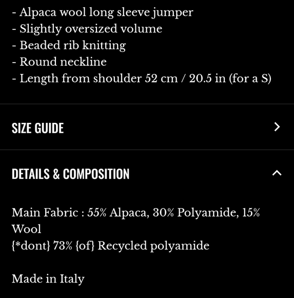 Sezane Jose Alpaca Wool Long Sleeve Jumper - Picture 6 of 6